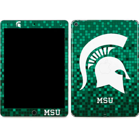 Michigan State University Spartans Digital Pixels iPad Skins